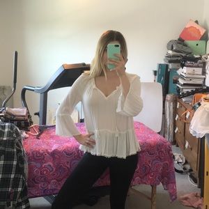 White Peasant Blouse